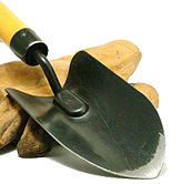 Garden spade lawn care